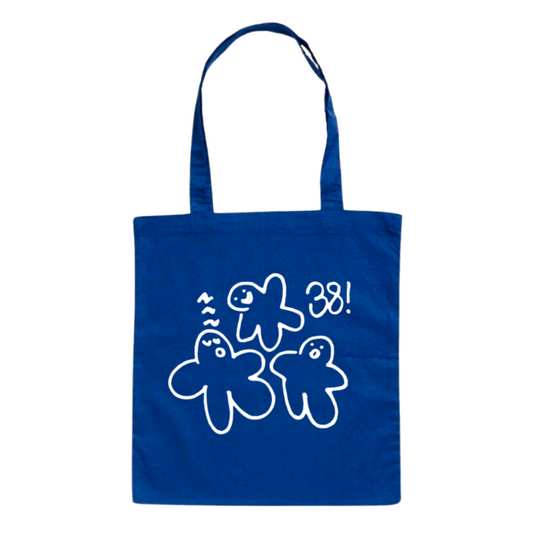 FAMILY TIME TOTE BAG (BLUE)