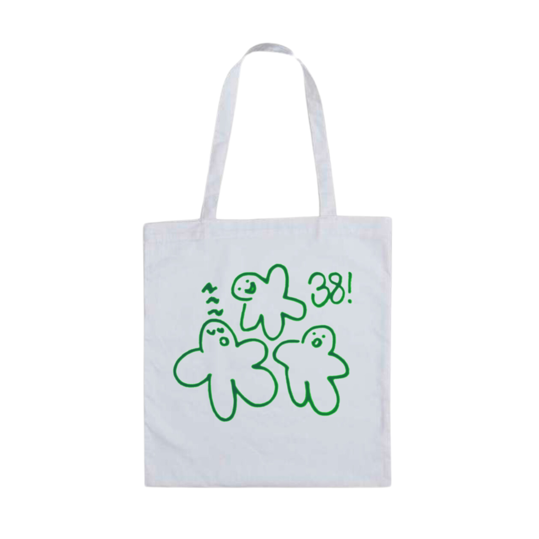 FAMILY TIME TOTE BAG (WHITE)