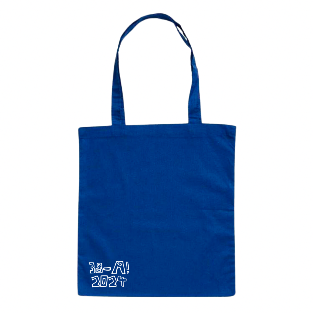 FAMILY TIME TOTE BAG (BLUE)